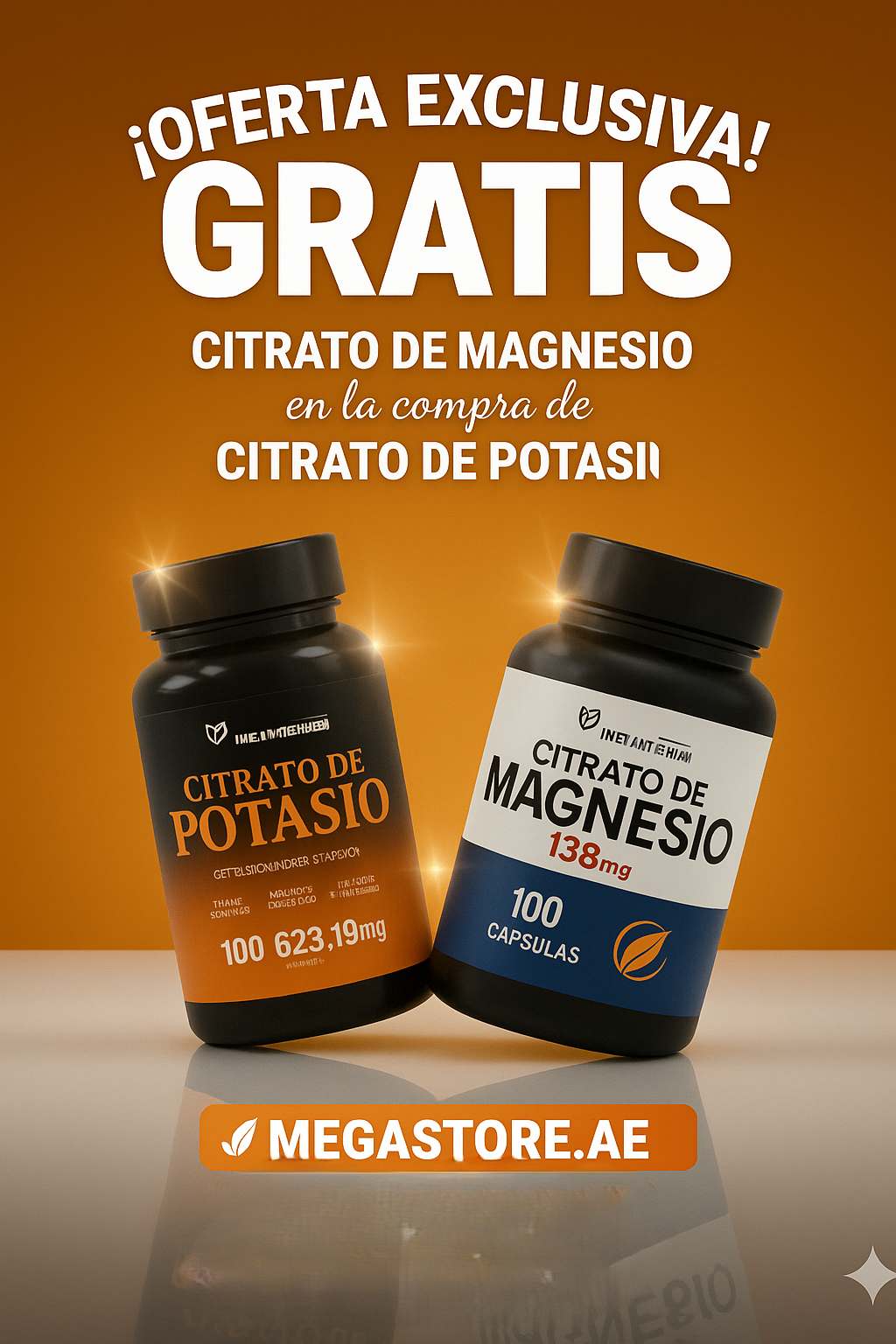Citrato de Magnesio y Citrato de Potasio